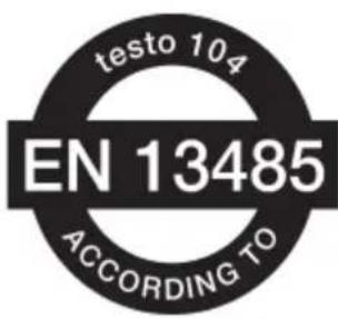 Testo 104 - Dados técnicos - 1