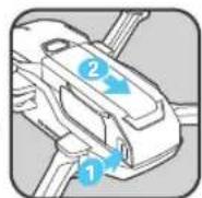 e la batteria di volo a spia non si accen- rde fisso (circa 1 ora).