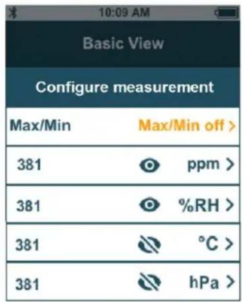 Testo 440 - Vue standard - 2