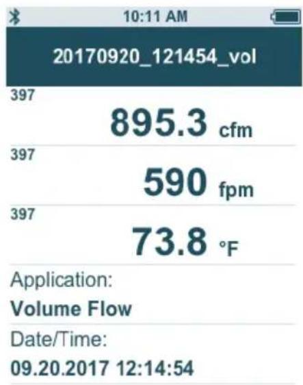 Testo 440 - Gérer les données de mesures sauvegardées - 2