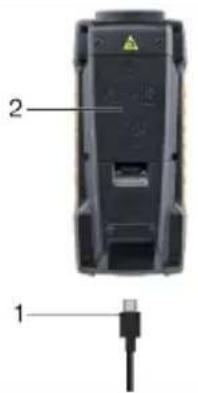 Testo 440 - Alimentation électrique - 1