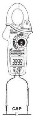 Extech EX810 - Mesures de la fréquence - 2