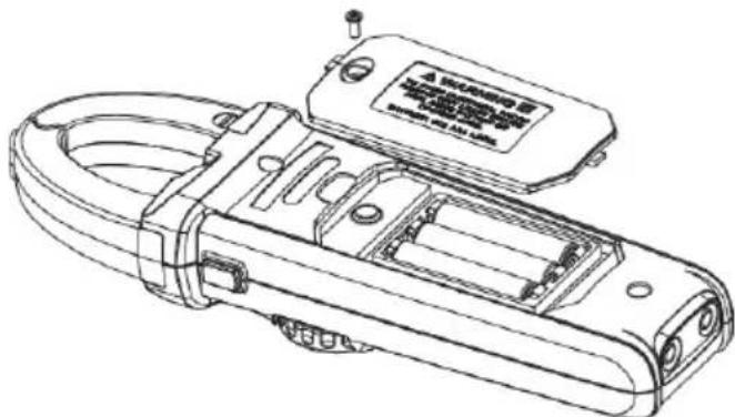 Extech MA445 - Remplacement de la batterie - 1