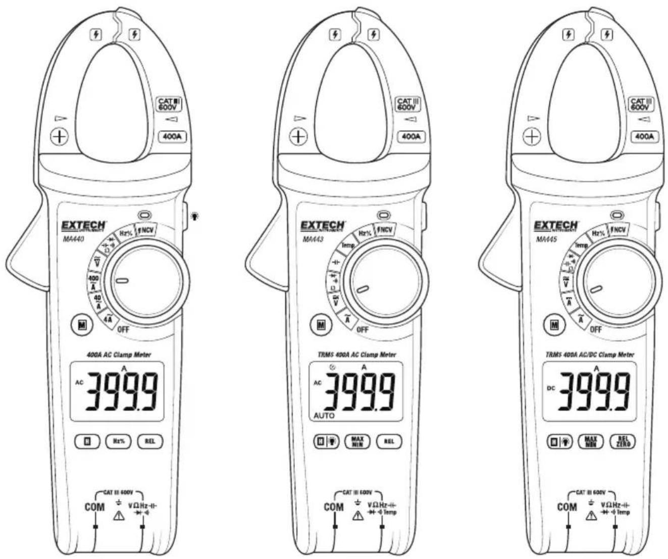 Extech MA445 - Modèle MA445 - 1