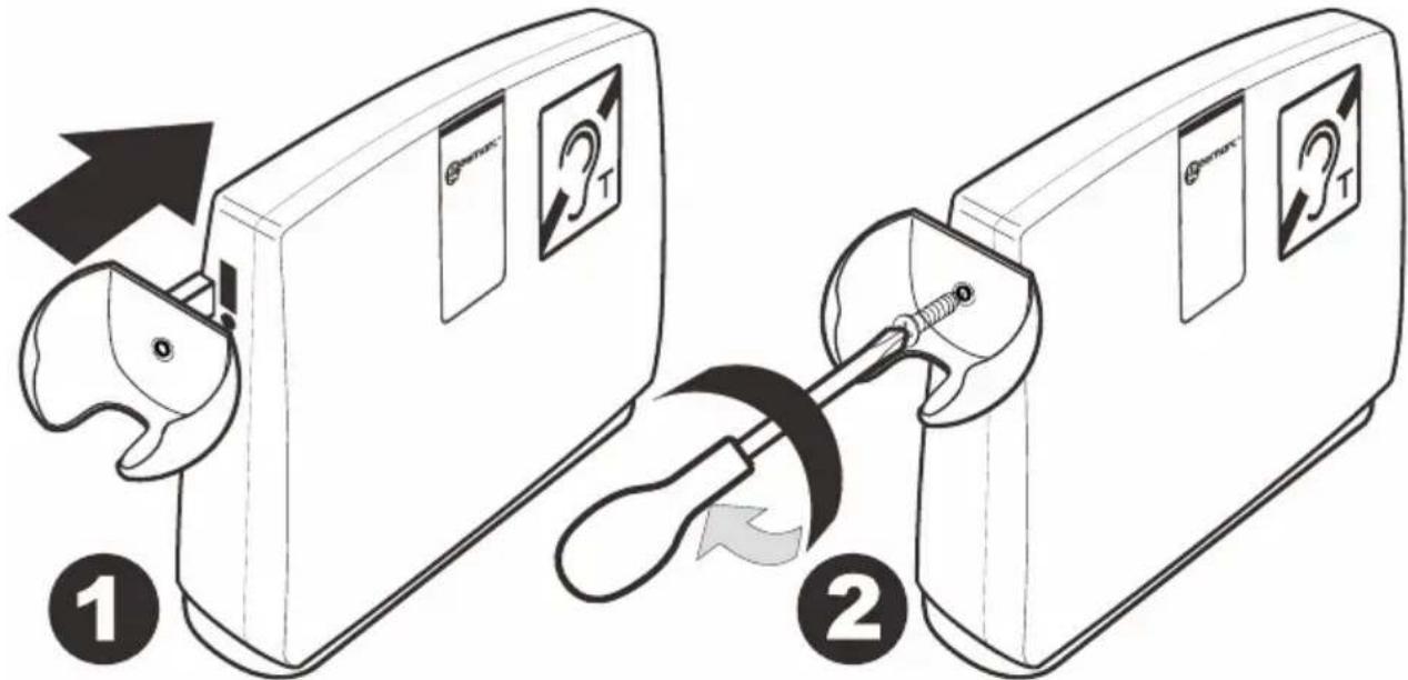 GEEMARC LoopHear 102 V2 - BEFESTIGUNG des Handhalter-Ohrhörerhalter - 1