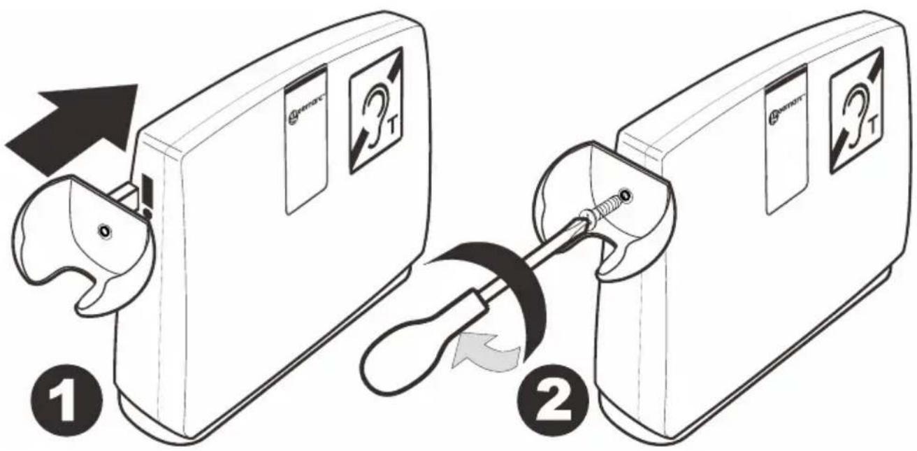 GEEMARC LoopHear 102 V2 - Fixation du support de l'écouteur - 1