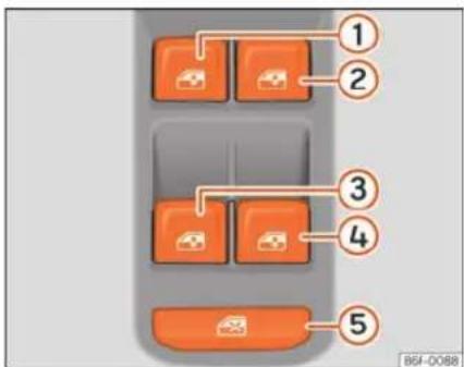 SEAT León (2022) - Ouverture et fermeture des glaces - 1
