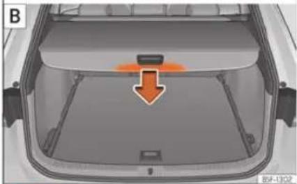 SEAT León (2022) - Plage arrière enroulable - 2