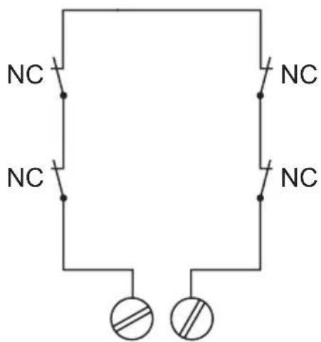 Renkforce MAC608 - Eingänge 1-8 für NC-Kontaktmelder - 1