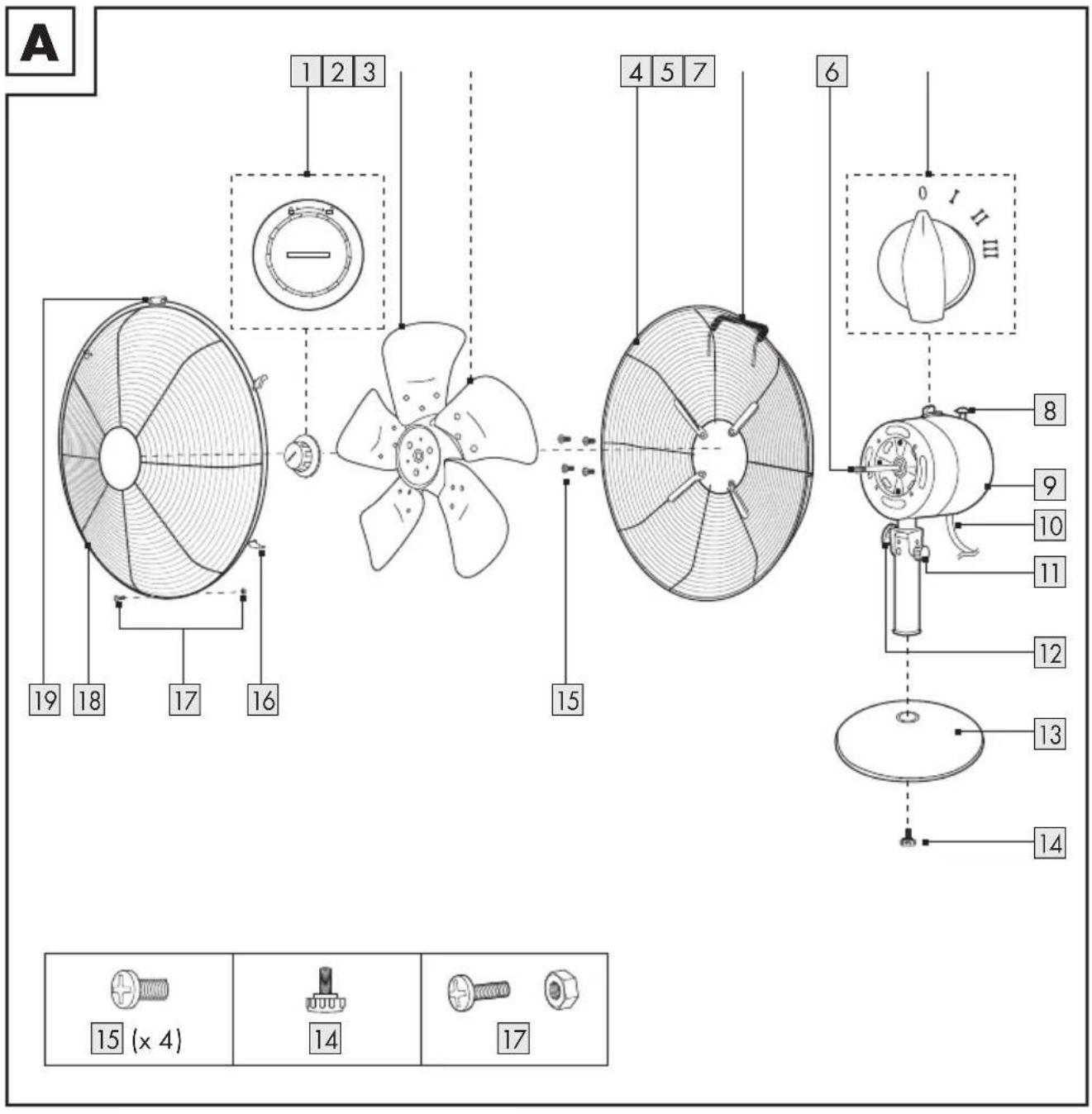 SILVERCREST STVM 30 B2 - STOLOVY VENTILATOR - 1
