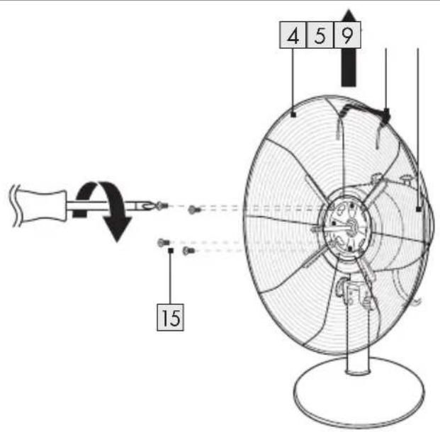 SILVERCREST STVM 30 B2 - STOLOVY VENTILATOR - 4