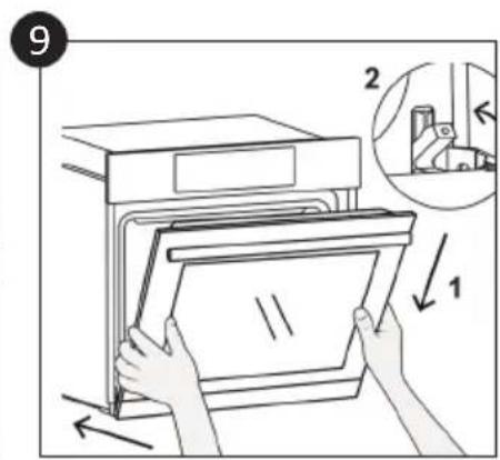 HOOVER HOVEN 300 HOC3158IN - YAN IZGARALARIN CIKARILMASI VE TEMIZLENMESI - 9
