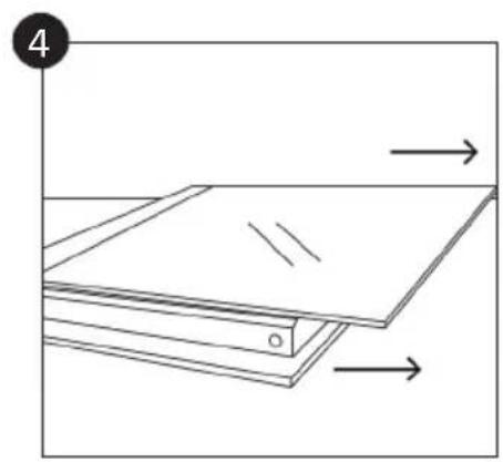 HOOVER HOVEN 300 HOC3158IN - REMOVAL AND CLEANING OF THE SIDE RACKS - 4