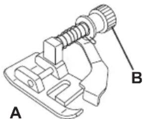 SINGER C5200 - Prensatelas para Dobladillo Invisible - 1