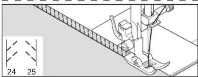 SINGER C5200 - SLANT PIN STITCH - 1