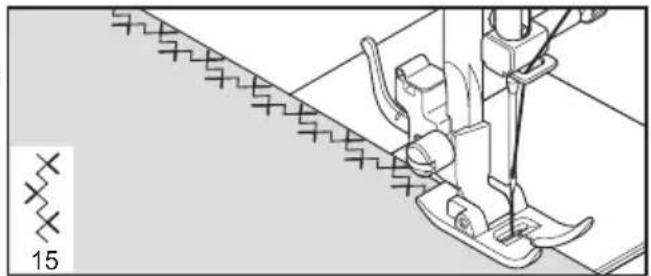 SINGER C5200 - DOUBLE OVERLOCK STITCH - 1