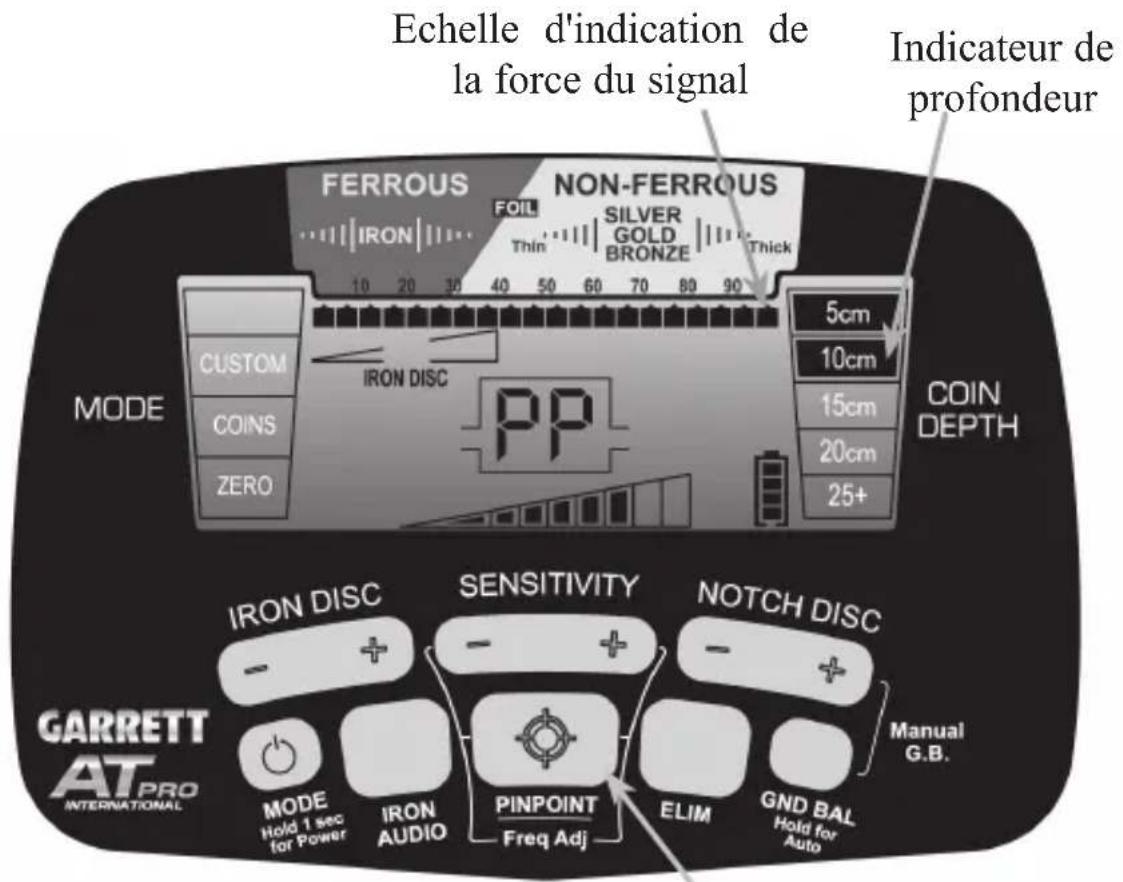 GARRETT AT Pro - Frequence de recherche - 2