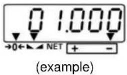 Kern WTB 30K3N - Settings: - 3