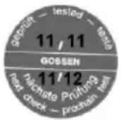 Gossen MAVOLUX 5032 B USB - Certificado de calibracion opcional de fábrica (H997B) - 1