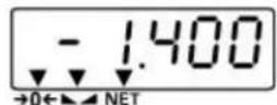 Kern WTB 1K4N - Gross weight: - 1