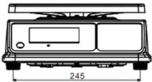 Kern WTB 3K4N - Dimensions - 3