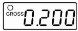 Kern GAB 12K0.1N - Manual totalizing - 1