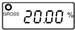 Kern GAB 12K0.1N - Percent weighing - 6