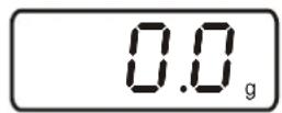 Kern EMS 6K0.1 - Fonction autozéro - 5