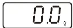 Kern EMS 6K0.1 - Fonction autozéro - 1