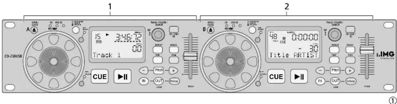 IMG STAGE LINE CD230USB - 1