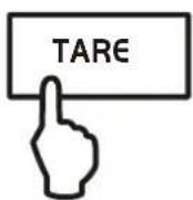 Kern PCD 2503 - Delete tare - 1