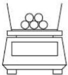 Kern EW 22002NM - Display symbol: PCS - 8