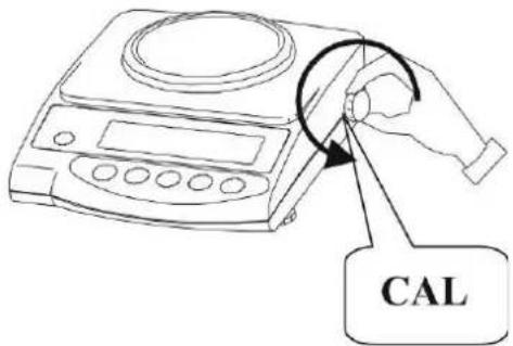 Kern EW 22002NM - Adjustment procedure: - 1