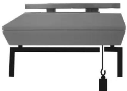 Kern PCB 2503 - Pesage en sous-sol - 1