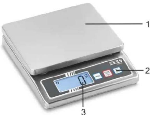 Kern FOB 5001S - Komponenten - 2
