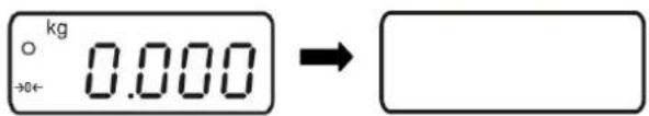 kg 0.000 →0←