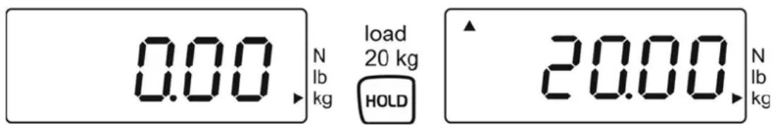 Kern HCB 20K10 - Data-Hold function - 1