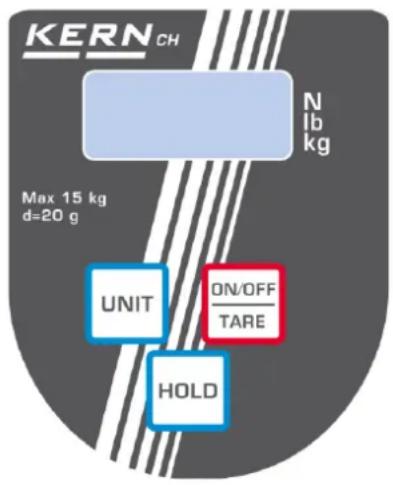 Kern CH 50K100 - Clavier - 1