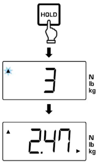 Kern CH 50K100 - Fonction de pesée des animaux - 3