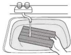 SHARP UAKCP100E - Spoel met veel water. - 1