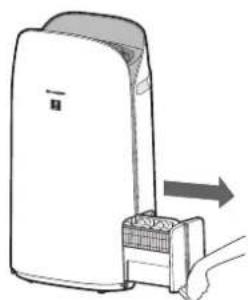 SHARP UAKCP100E - DE LUCHTONVOCHTIGINGSBAK BIJVULLEN - 1