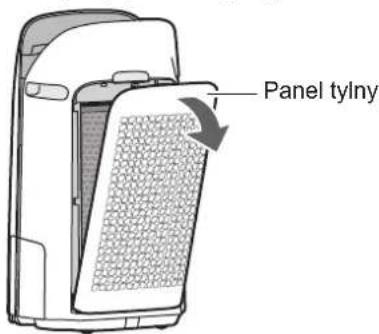 SHARP UAKCP100E - Zdejmij panel tylny. - 1