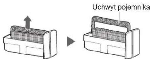 SHARP UAKCP100E - Informacja o uchwycie pojemnika - 1
