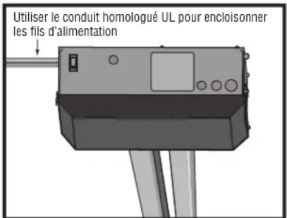 LIFT-MASTER HCT08 - Étape 6 câblage d'alimentation - 2