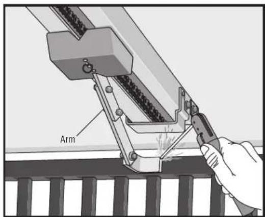 LIFT-MASTER HCT08 - Step 4 Mount the Operator - 5