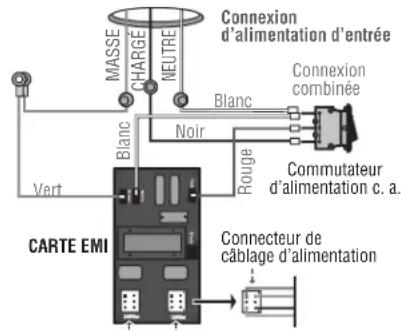 LIFT-MASTER HCT08 - Étape 6 câblage d'alimentation - 3