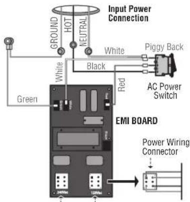 LIFT-MASTER HCT08 - Step 6 Power Wiring - 3