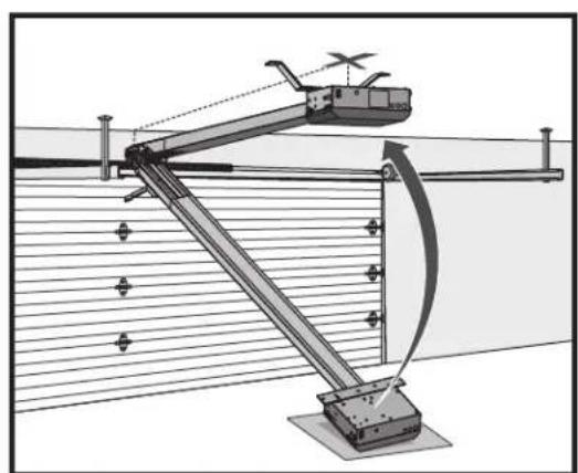 LIFT-MASTER HCT08 - Step 4 Mount the Operator - 3