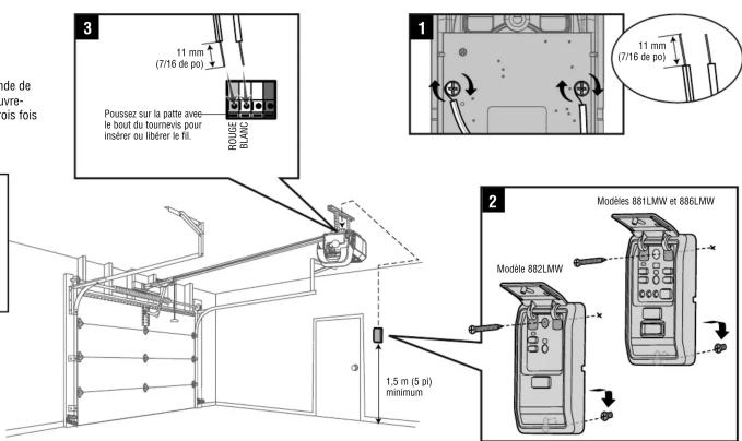 LIFT-MASTER 886LMW - Installation - 1