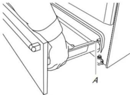 WHIRLPOOL WFG515S0MS - Dépose : - 1